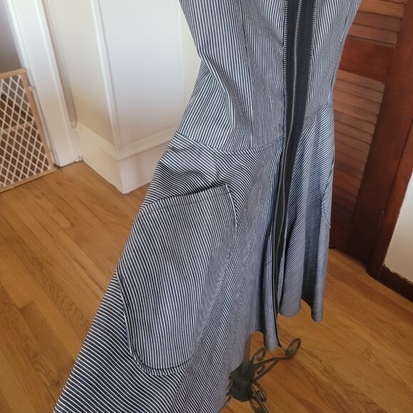 Sohung Designs Denim Dress, Size Small - Picture 3 of 5